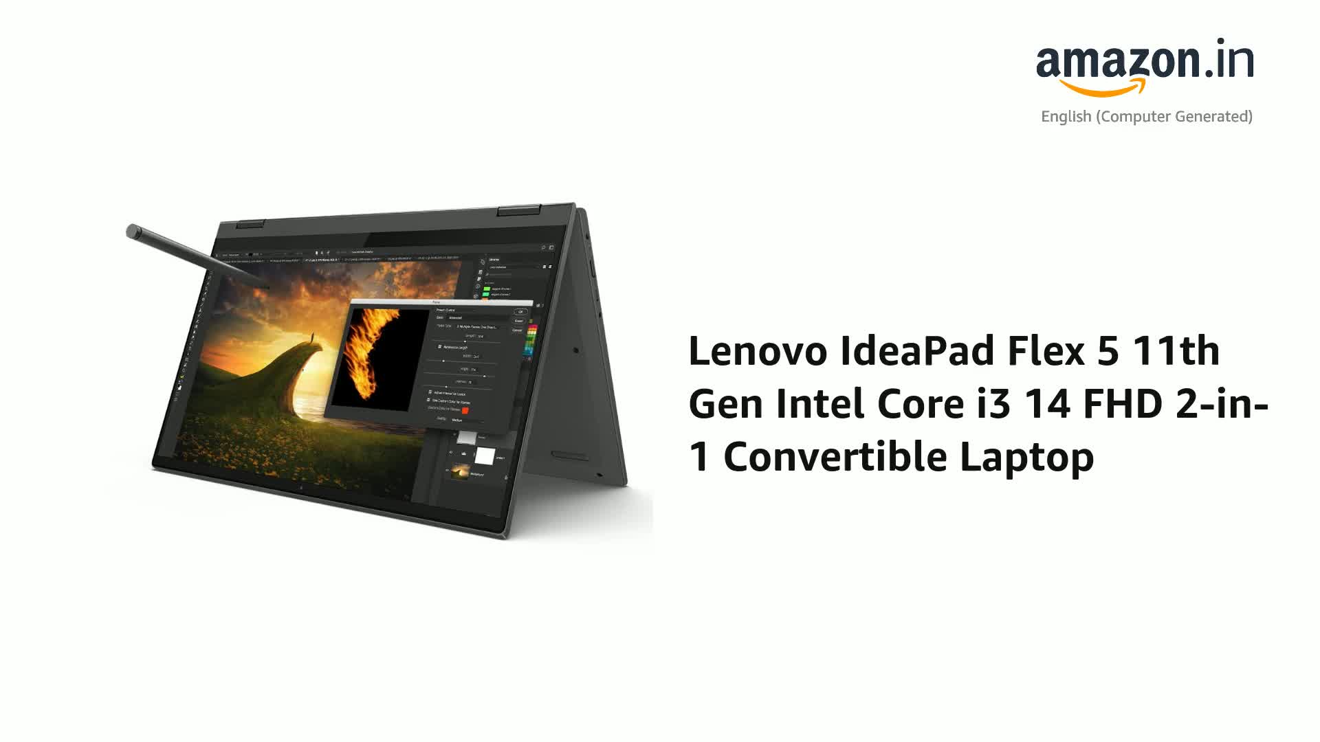 Lenovo IdeaPad Flex 5 11th Gen Intel Core i3 14 FHD 2-in-1